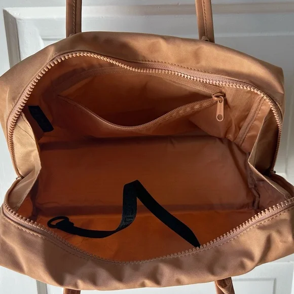 NWT BAGGU Bowler Desert Apricot Bag - Picture 7 of 9